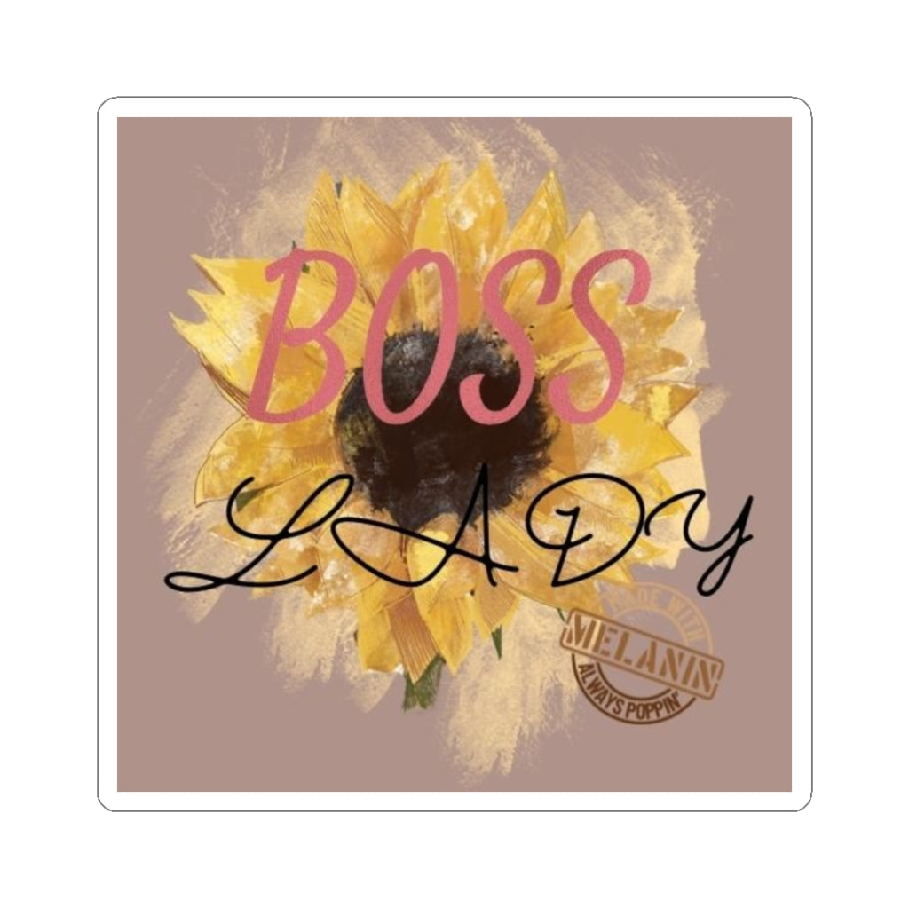 BOSS LADY Kiss-Cut Stickers