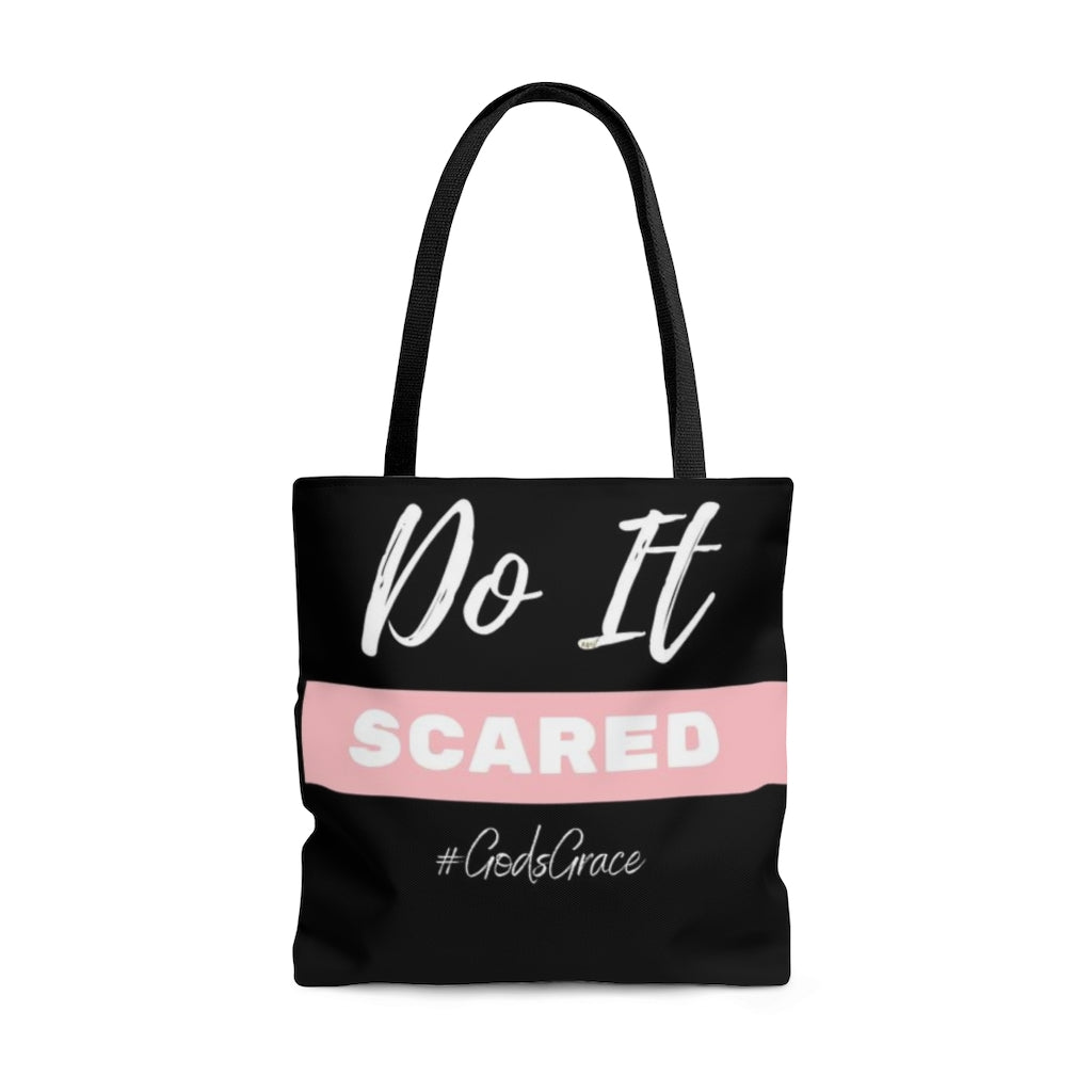 Do It SCARED Tote Bag