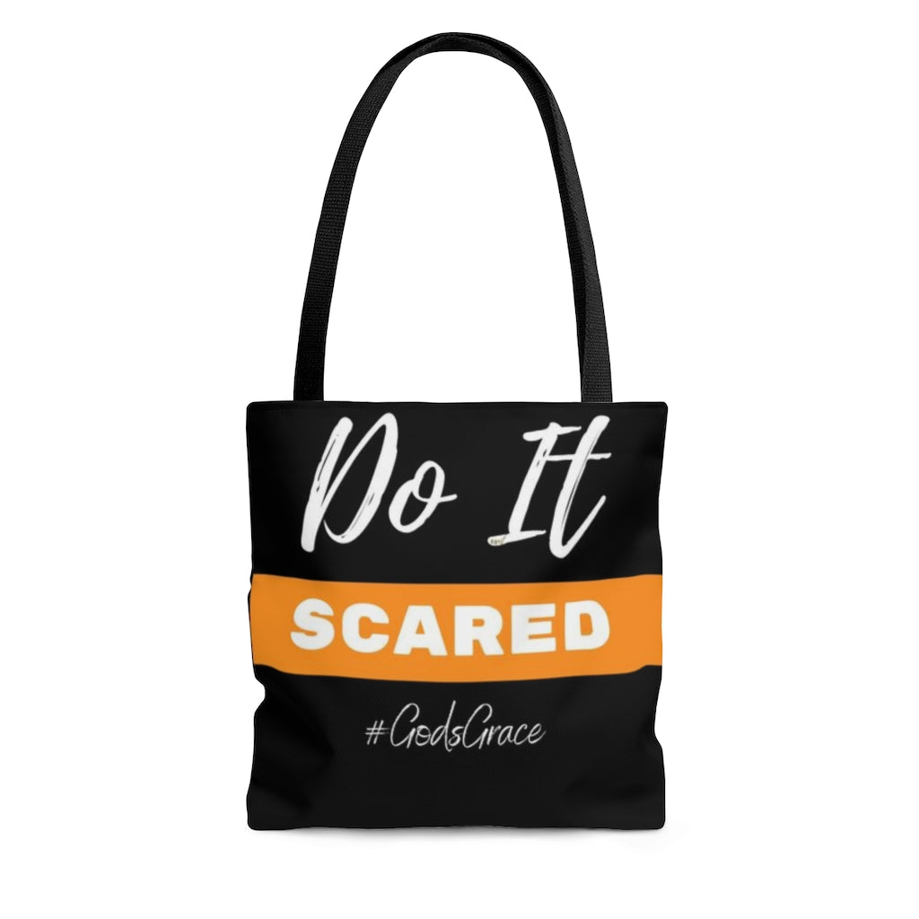 Do It SCARED Tote Bag