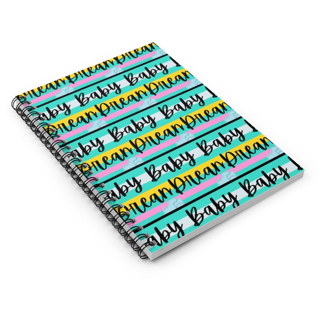 BABY BEE DREAMS COLLECTION SET 2 Spiral Notebook - Ruled Line