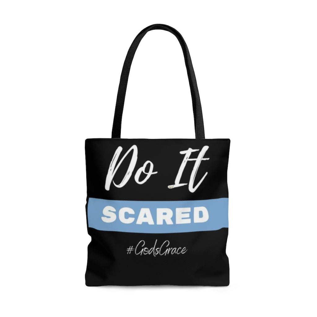 Do It SCARED Tote Bag