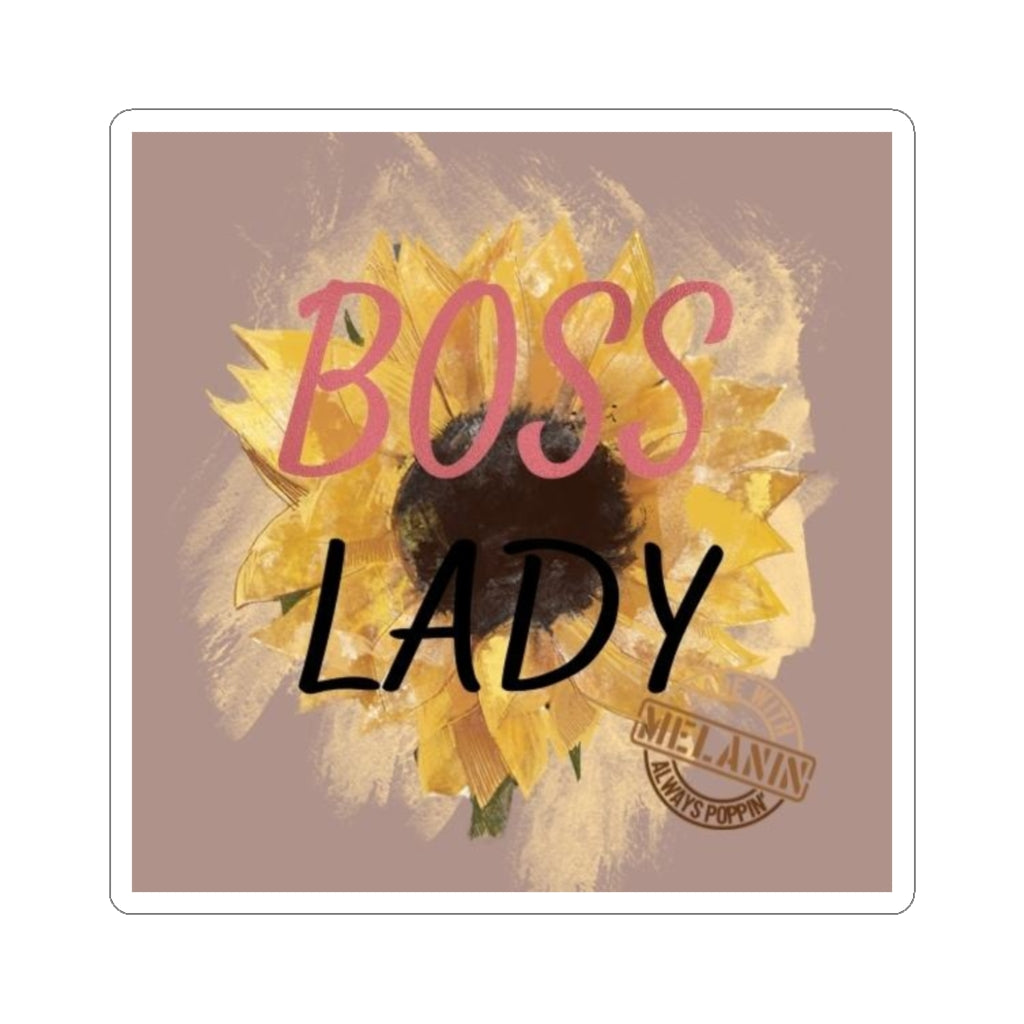 BOSS LADY Kiss-Cut Stickers