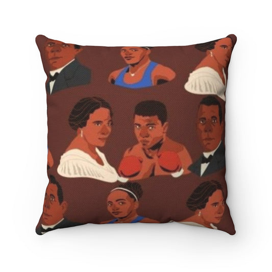 CHOCOLATE Black History Inspired Pillow