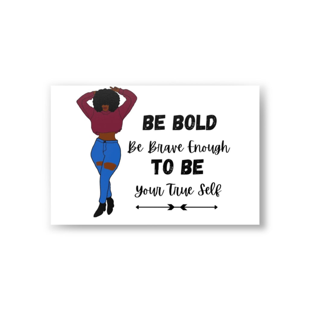 BE BOLD TO BE Set 2 Postcards (10pcs)