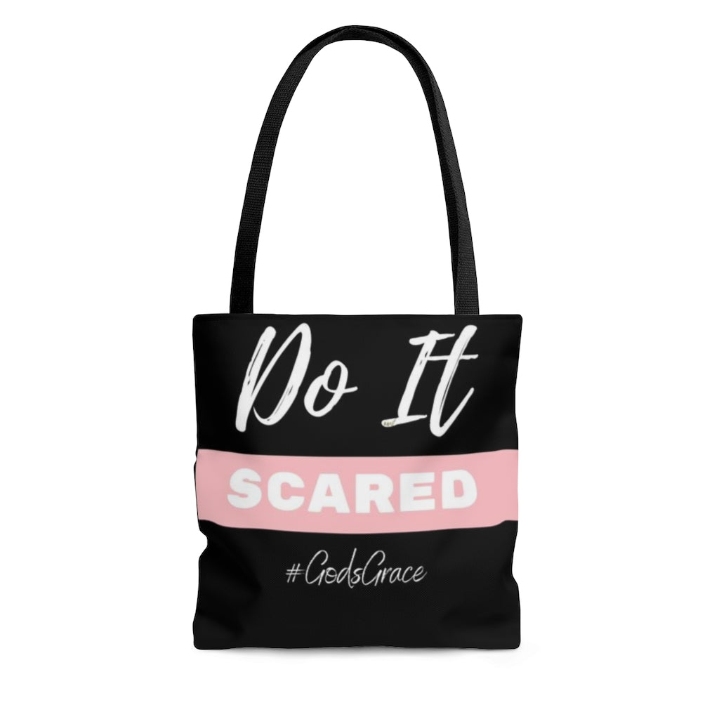 Do It SCARED Tote Bag