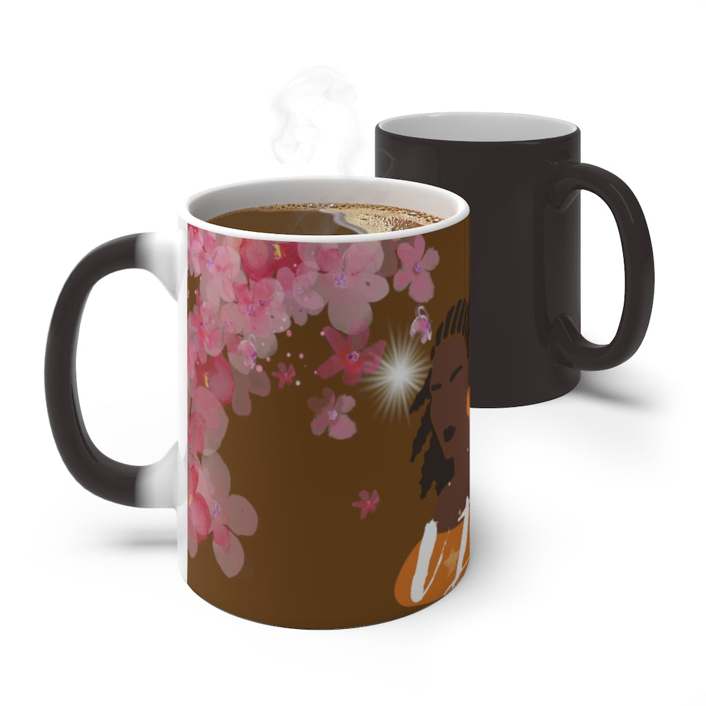 VIBE Chocolate Lady Color Changing Mug