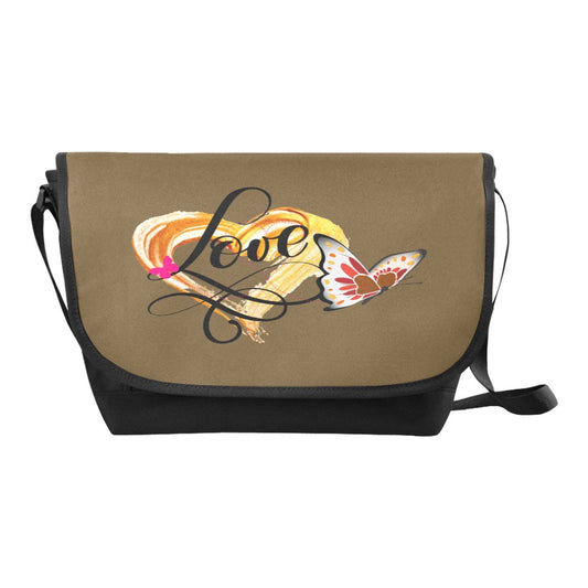 WHO SHALL LOVE Messenger Bag | SOLID COLOR