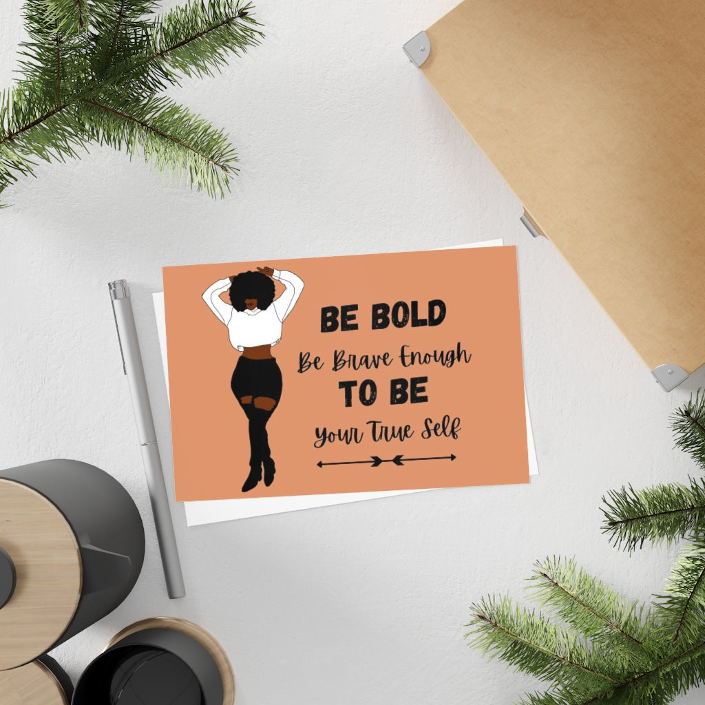 LIGHT BROWN BE BOLD TO BE Set 1 Postcards (10pcs)