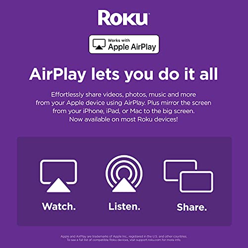 Roku Streaming Stick+ | HD/4K/HDR Streaming Device with Long-range Wireless and Roku Voice Remote with TV Controls