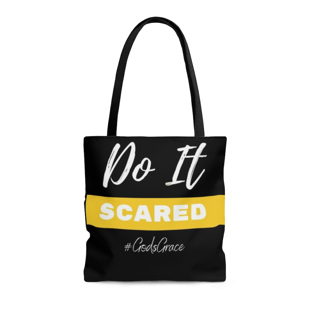 Do It SCARED Tote Bag