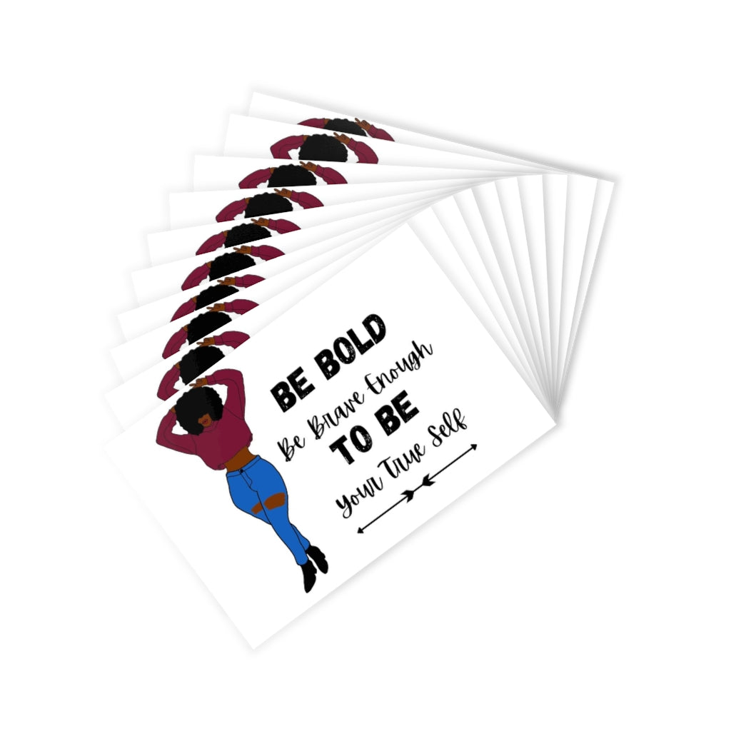 BE BOLD TO BE Set 2 Postcards (10pcs)