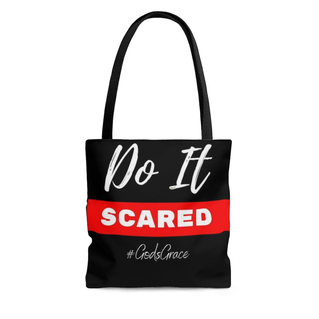 Do It SCARED Tote Bag