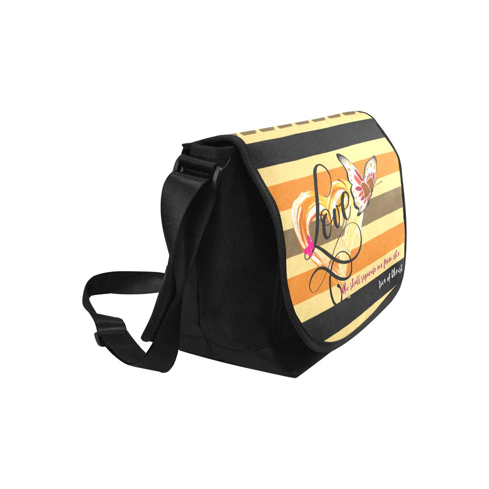 WHO SHALL LOVE Messenger Bag