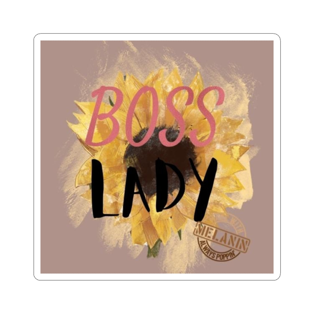 BOSS LADY Kiss-Cut Stickers