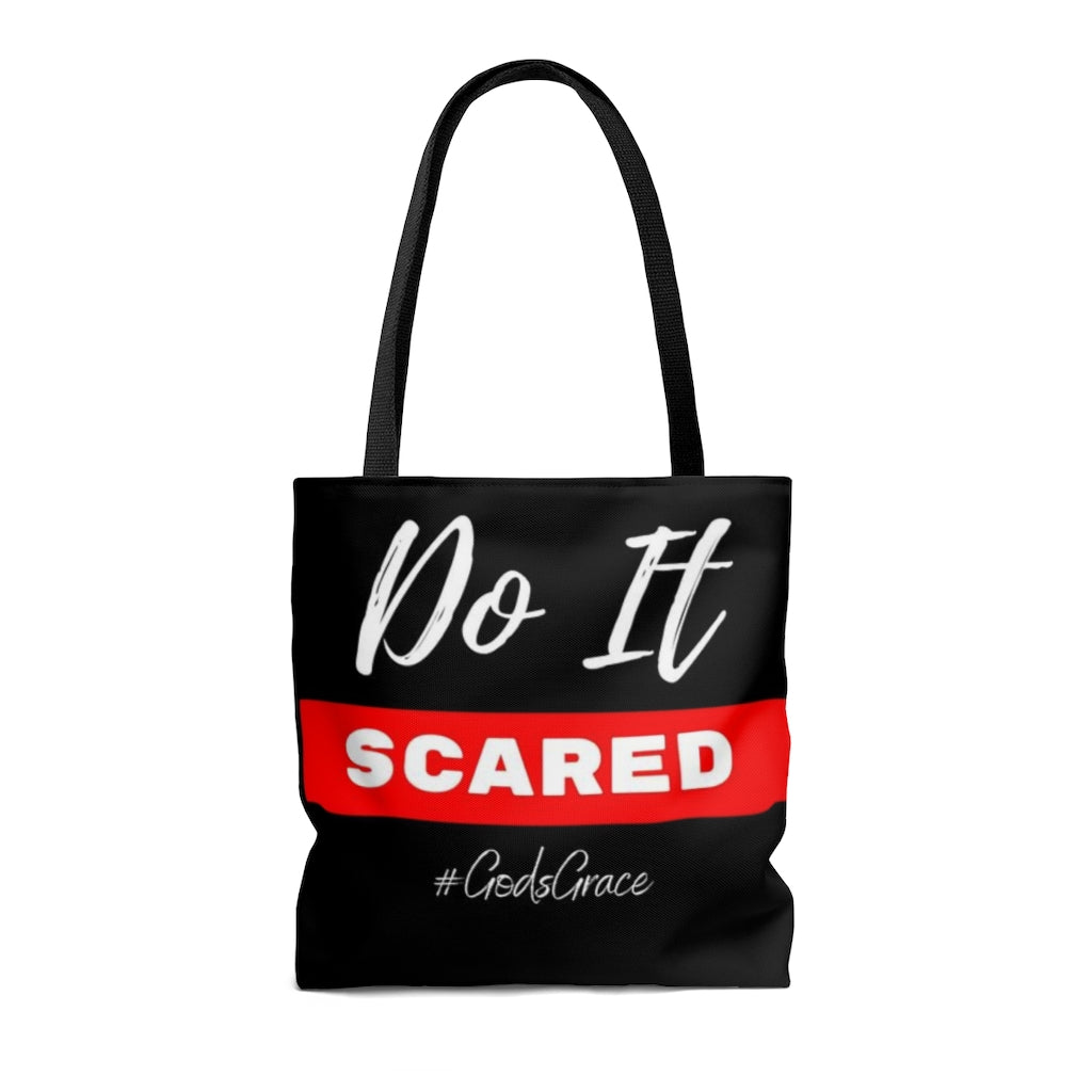 Do It SCARED Tote Bag