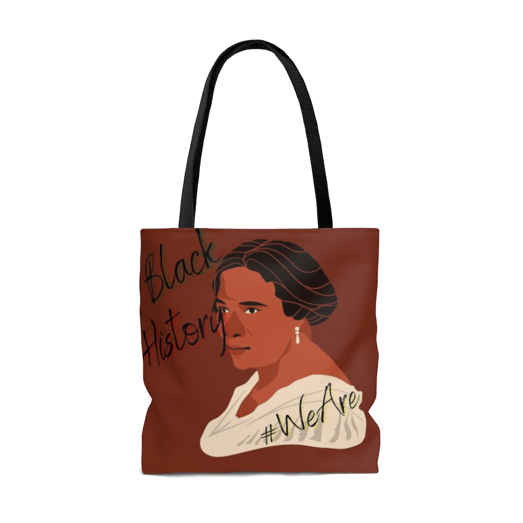 CHOCOLATE #We Are Black History Tote Bag