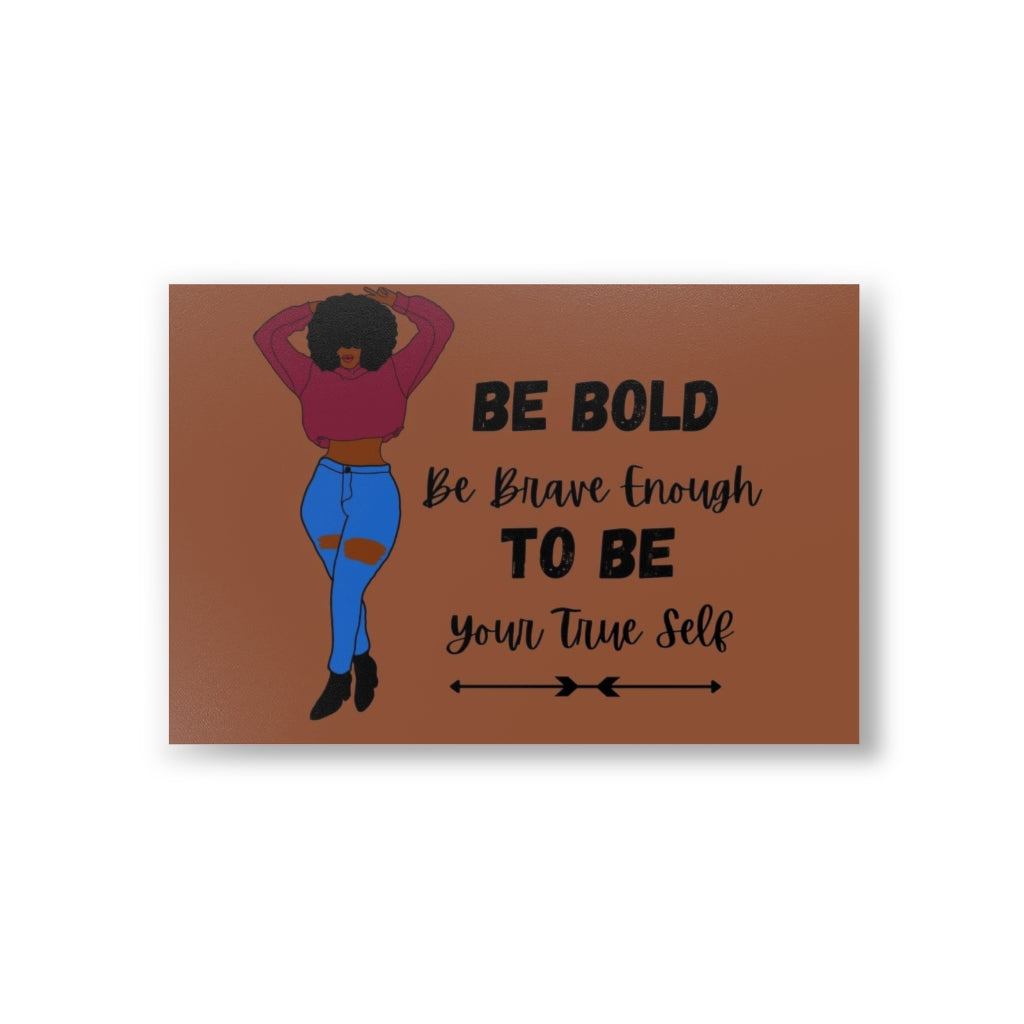 LIGHT BROWN BE BOLD TO BE Set 2 Postcards (10pcs)