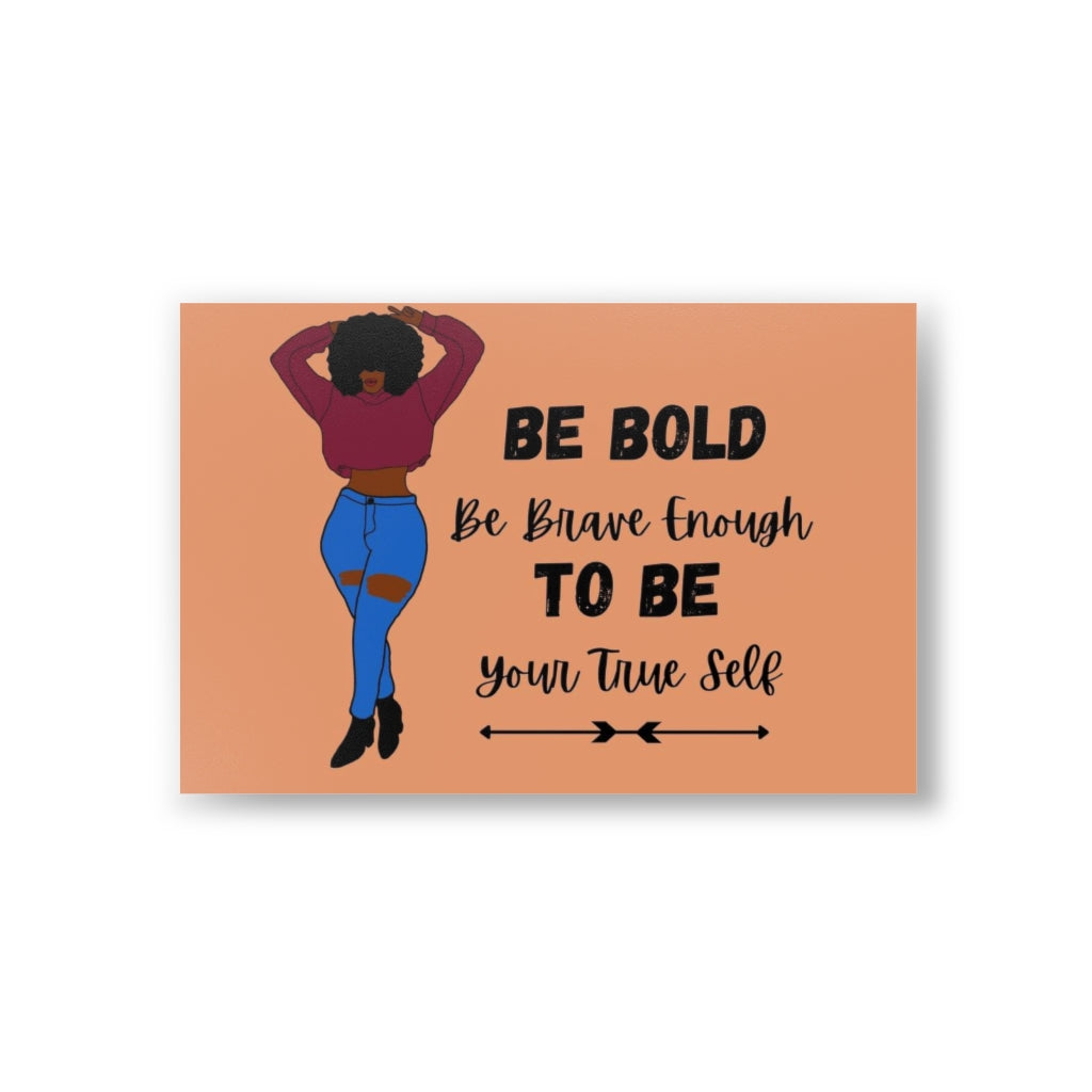 LIGHT BROWN BE BOLD TO BE Set 2 Postcards (10pcs)