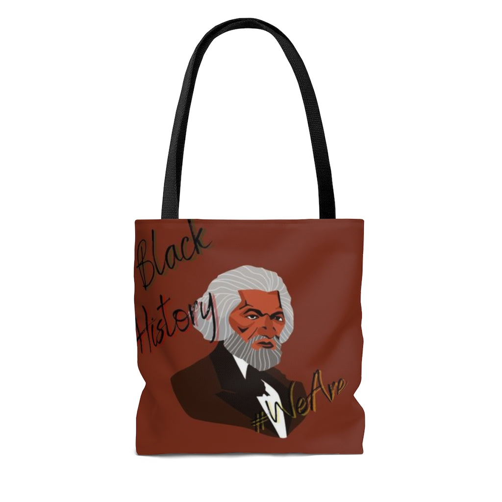 CHOCOLATE #We Are Black History Tote Bag