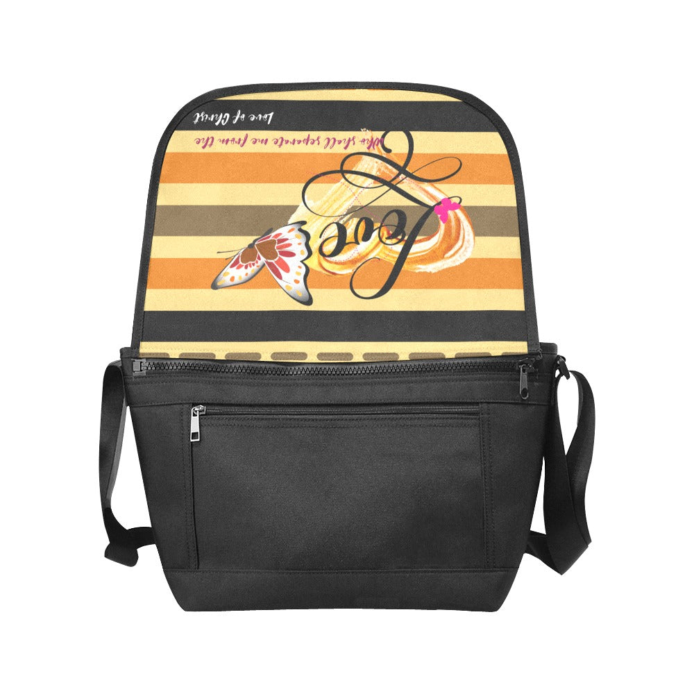 WHO SHALL LOVE Messenger Bag