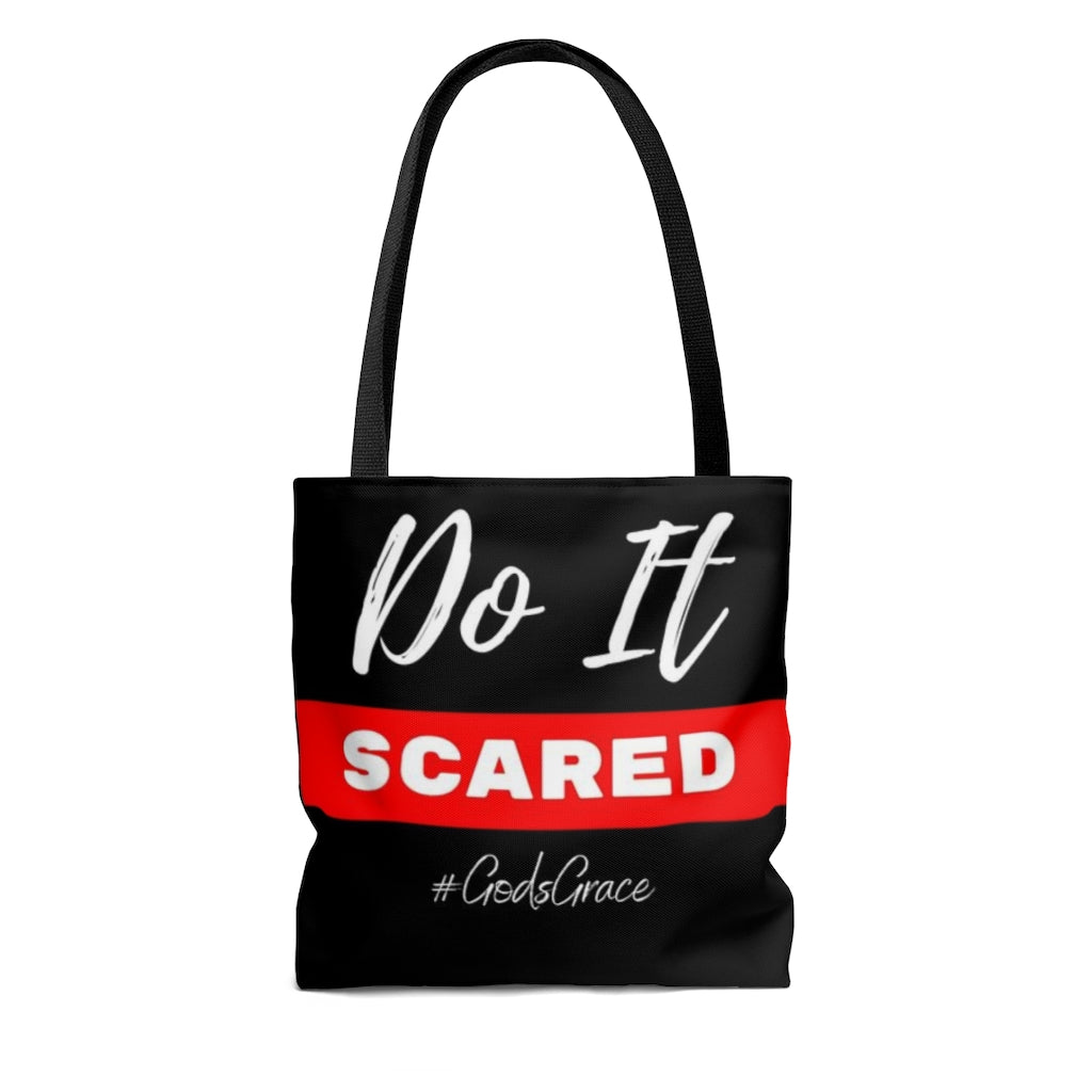 Do It SCARED Tote Bag