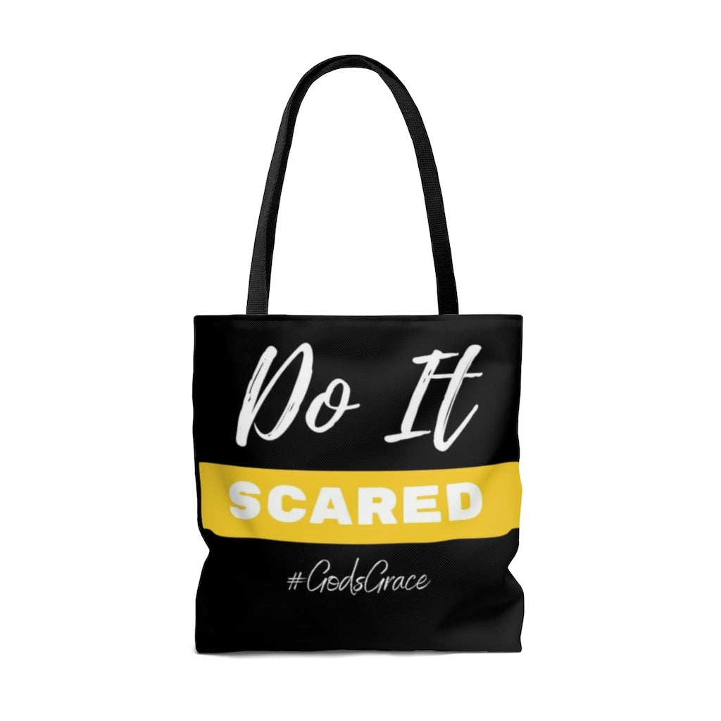 Do It SCARED Tote Bag