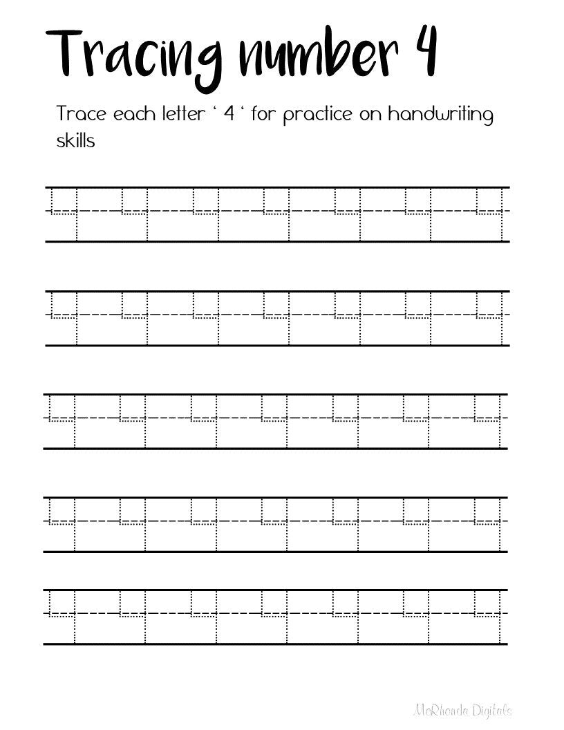 PRINTABLE 21 Number Tracing | 0-20 | Practice Print | HomeSchool | Curriculum | 8.5x11